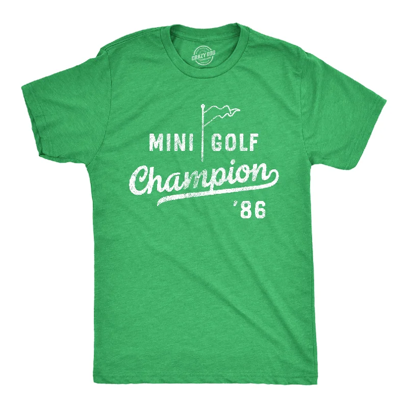 Mini Golf Champion Men's T Shirt