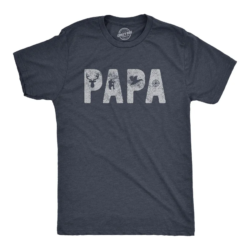 Papa Hunting Men's T Shirt