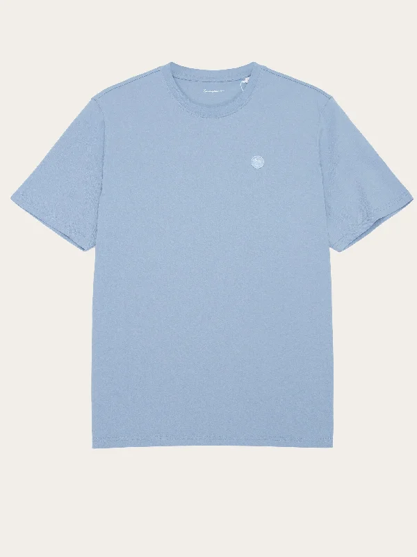 Regular fit Badge t-shirt - Asley Blue