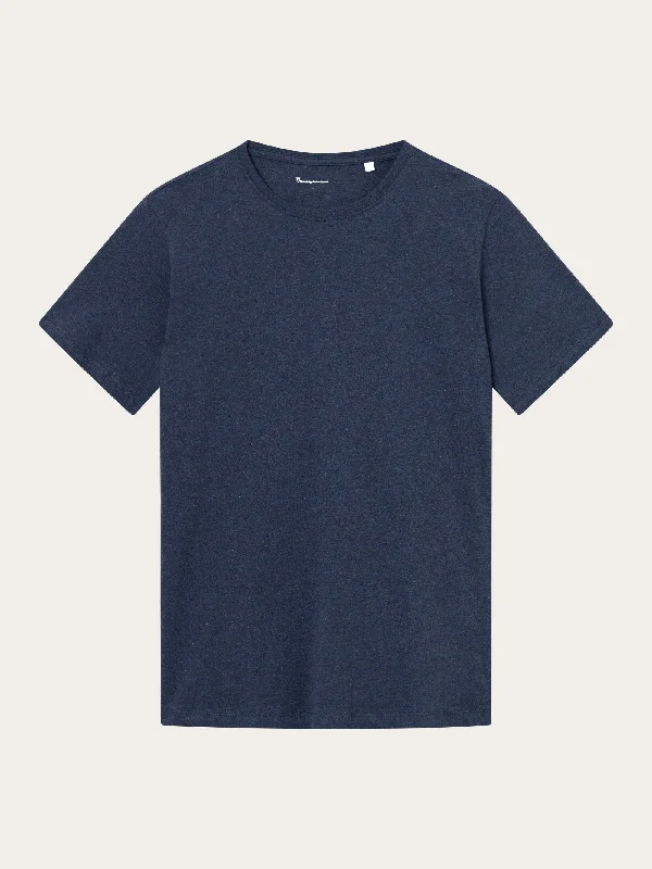 Regular fit Basic tee - Insigna Blue melange