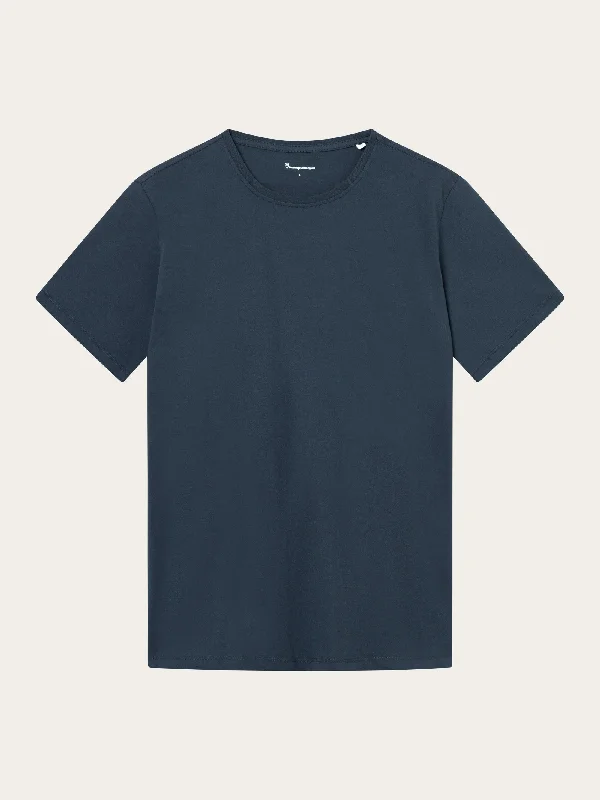 Regular fit Basic tee - Total Eclipse