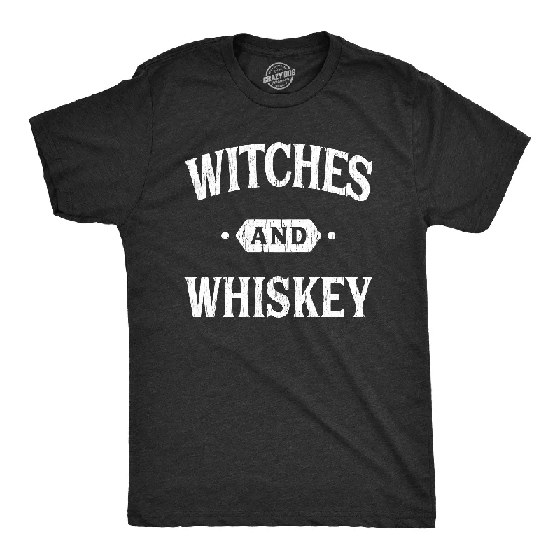 Witches And Whiskey Men's T Shirt