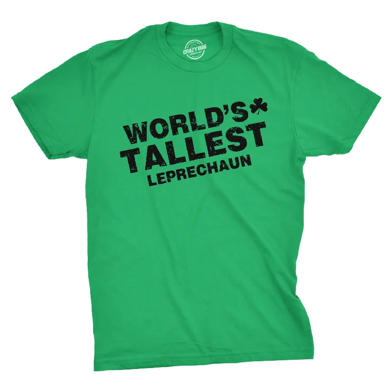 World's Tallest Leprechaun Men's T Shirt