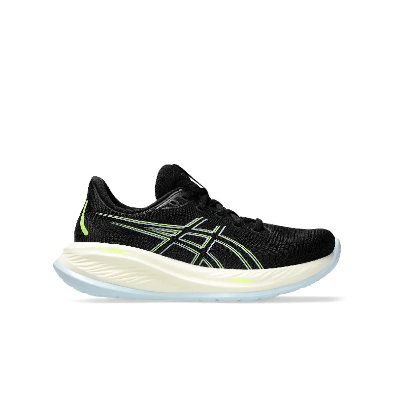 ASICS | Women's Gel-Cumulus 26 Running Shoes - Black/Safety Yellow