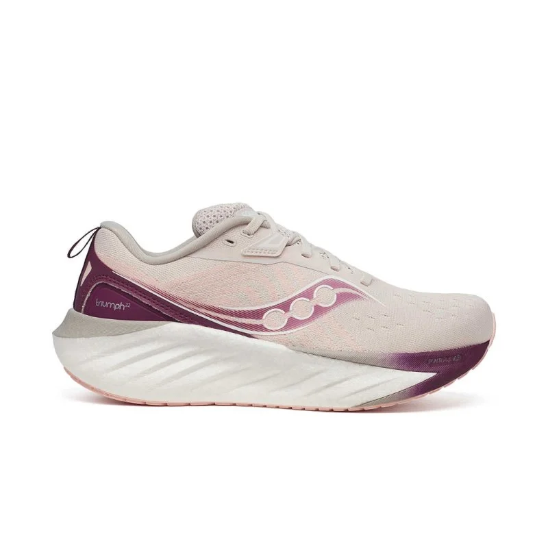 Saucony Women's Triumph 22 - Moon/Eggplant