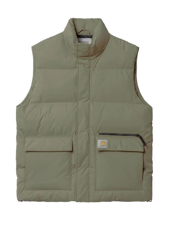 Carhartt WIP Milton Water Repellent Gilet, Seaweed