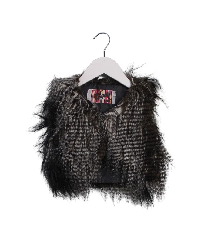 Chipie Faux Fur Vest 3T