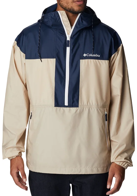 Columbia Flash Challenger Anorak, Beige & Navy