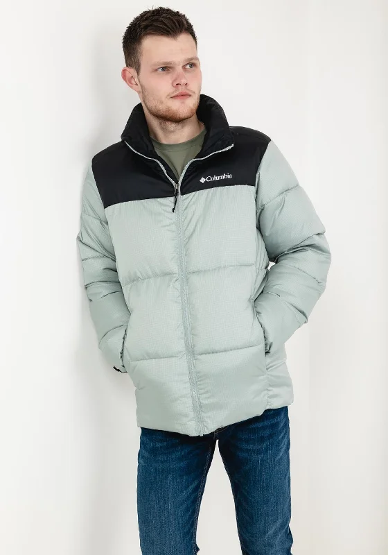 Columbia Puffect II Puffer Jacket, Niagra & Black