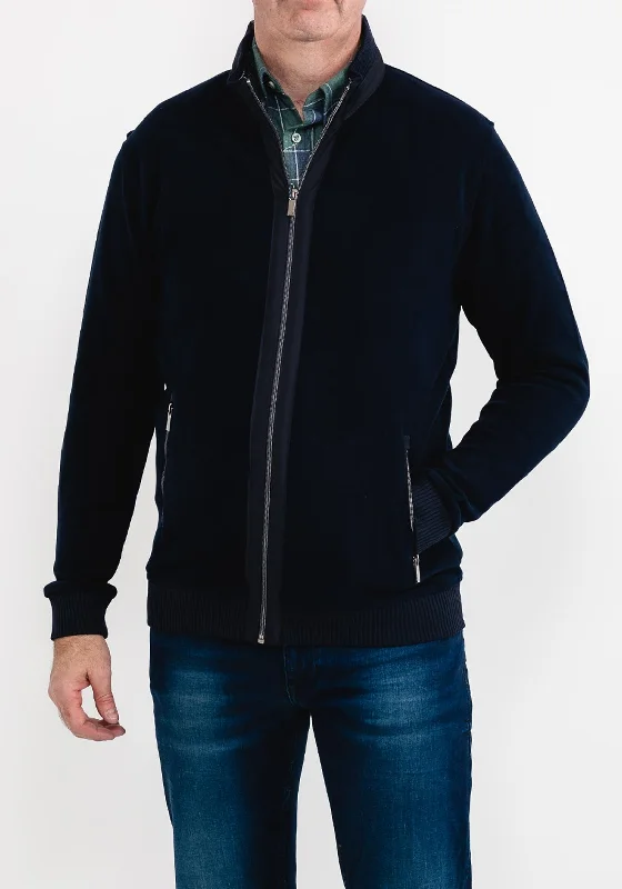 Daniel Grahame Full Zip Jacket, Navy