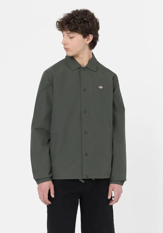 Dickies Oakport Coach Jacket, Olive