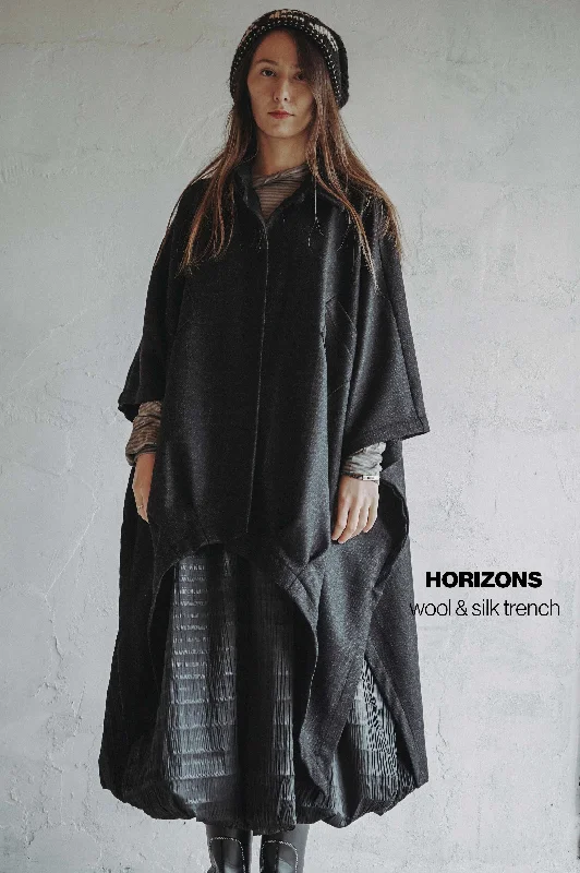 Horizons Wool & Silk Trench