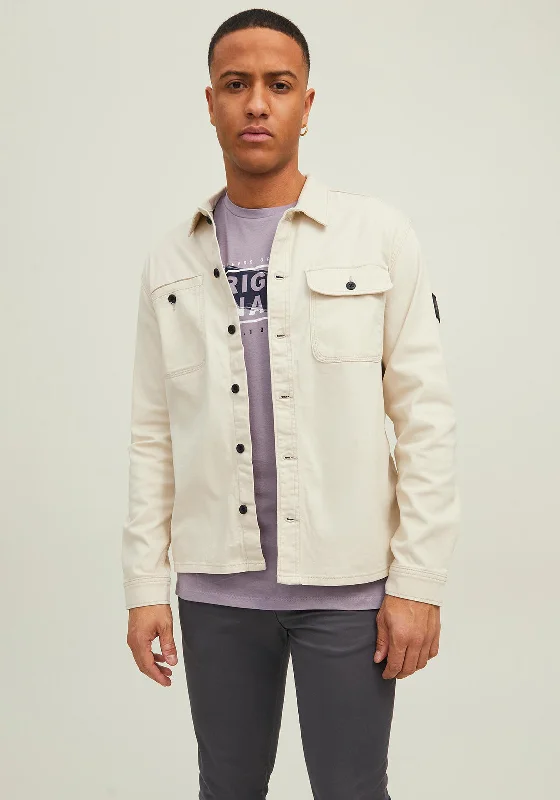 Jack & Jones Coben Overshirt, Moonbeam