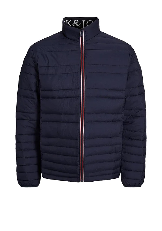 Jack & Jones Santo Puffer Jacket, Navy Blazer