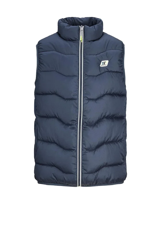 Jack & Jones Sky Light Puffer Gilet, Total Eclipse