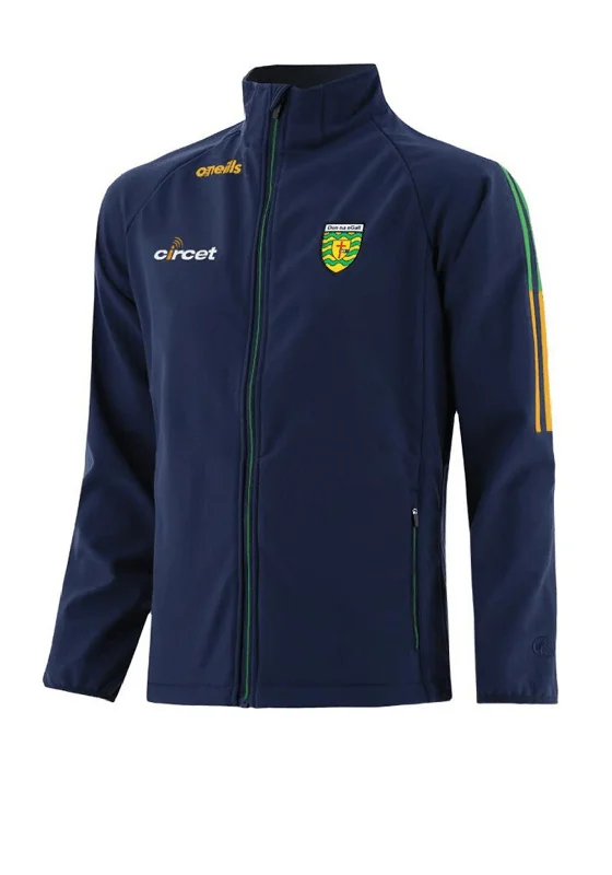 O’Neills Donegal GAA Peak 062 Soft Shell Full Zip Jacket, Marine