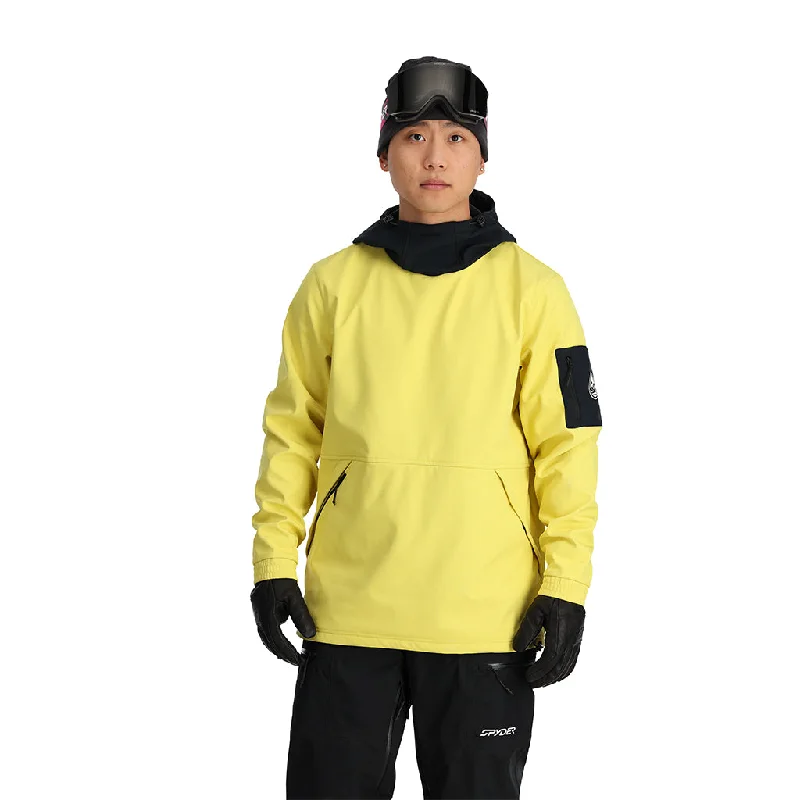 Unisex Softshell Riding Hoodie - Yellow