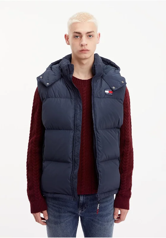 Tommy Jeans TJM Alaska Padded Gilet, Twilight Navy